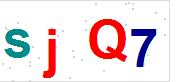 看不到验证码？点击重新换一个！