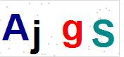 看不到验证码？点击重新换一个！