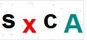 看不到验证码？点击重新换一个！