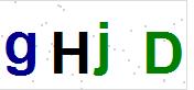 看不到验证码？点击重新换一个！