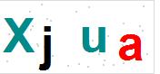 看不到验证码？点击重新换一个！