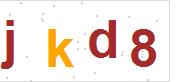 看不到验证码？点击重新换一个！