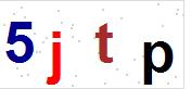 看不到验证码？点击重新换一个！